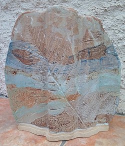 Landscape Column Pot approx 28x25x8cm