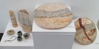 landscape ash glazed stoneware at moorlands, bedale