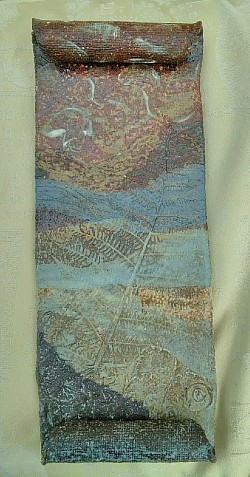 Midnight Landscape Scroll 12x30cm (sold)