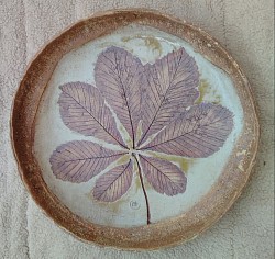 Conker Leaf Bowl approx 43cm diam