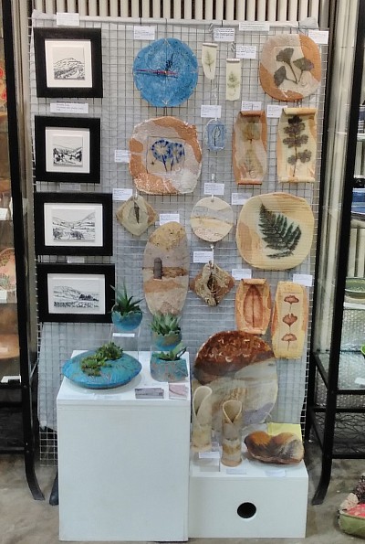 Ash glazed porcelain, stoneware and terracotta on show at The Station, Richmond